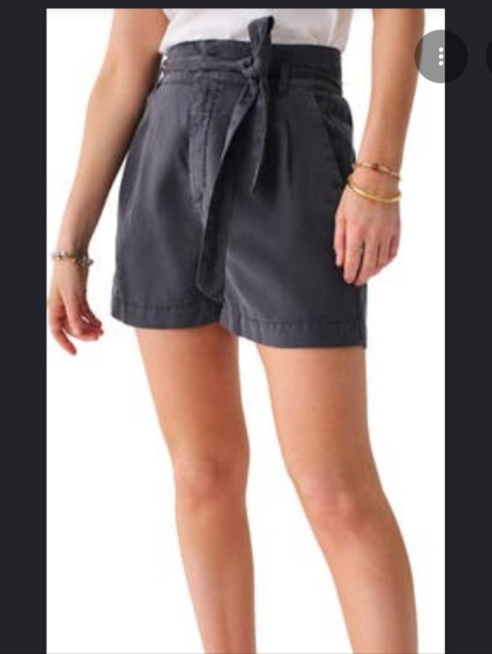 Faherty Arlie Shorts Faded Black